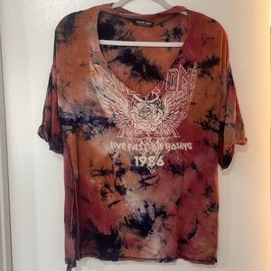 Womens Fashion Nova Rock On Tee